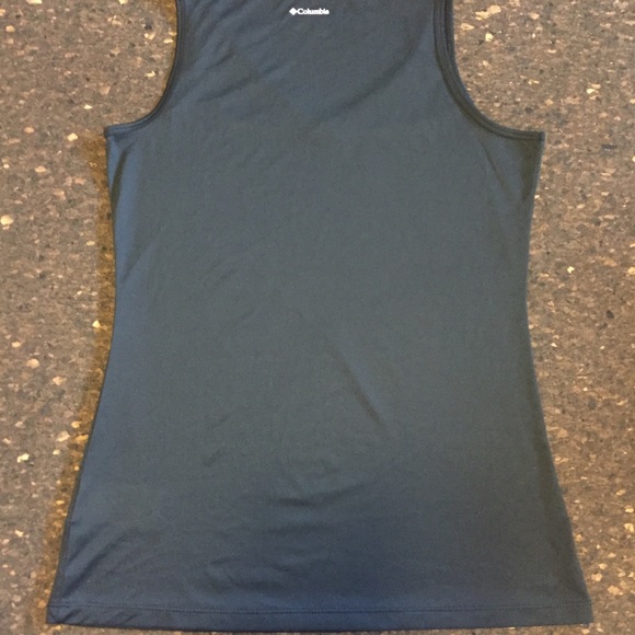 Black Columbia Tank Top - Size Small NWOT - comfy neckline for workouts! - Picture 3 of 4